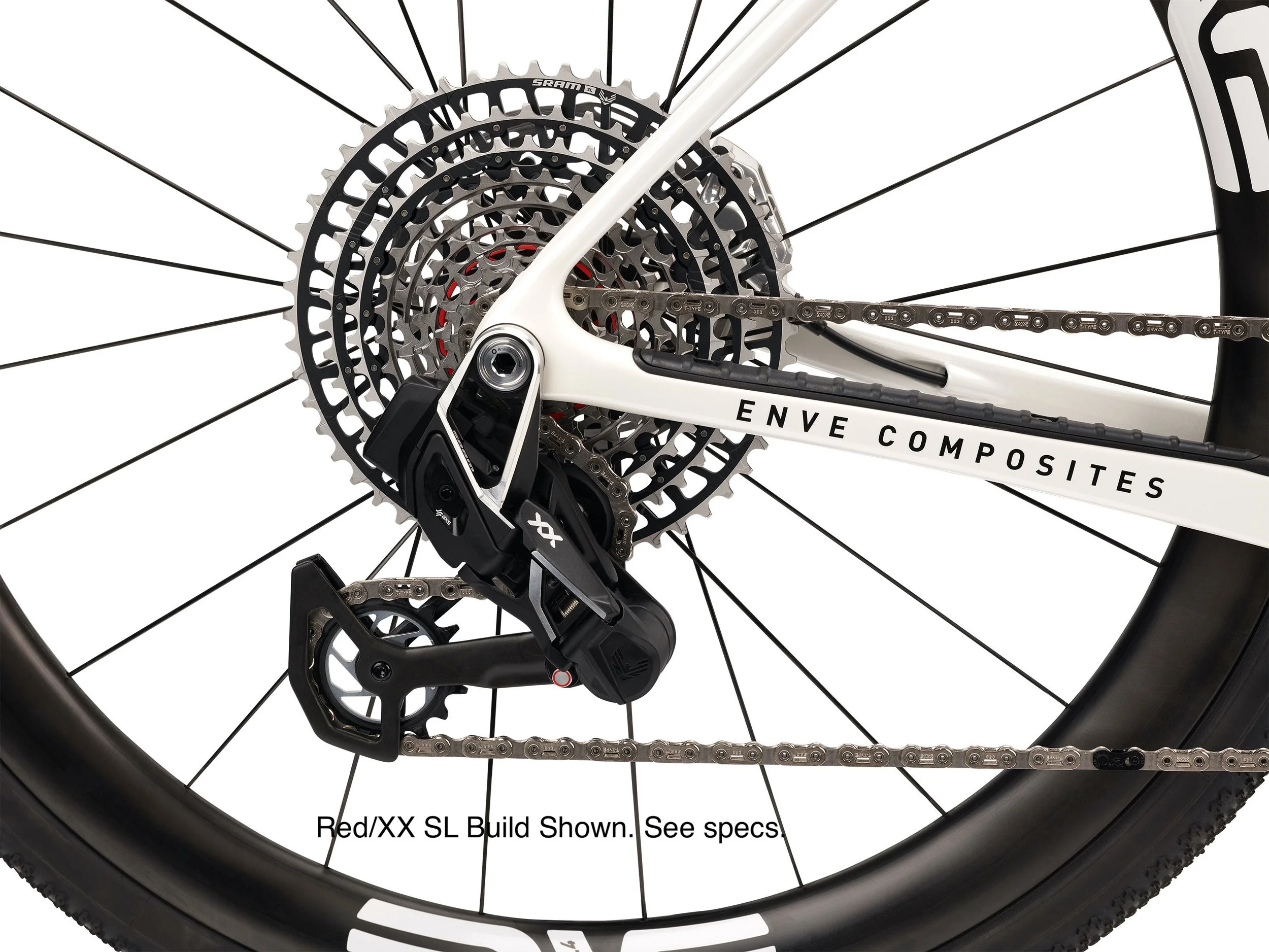 Black Magic Paint-Enve Mog Sram Force X01 Transmission